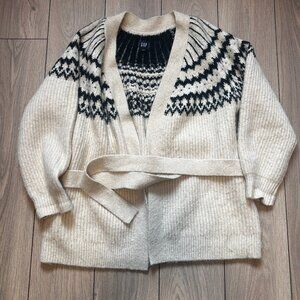 GAP Knit Belted Cardigan